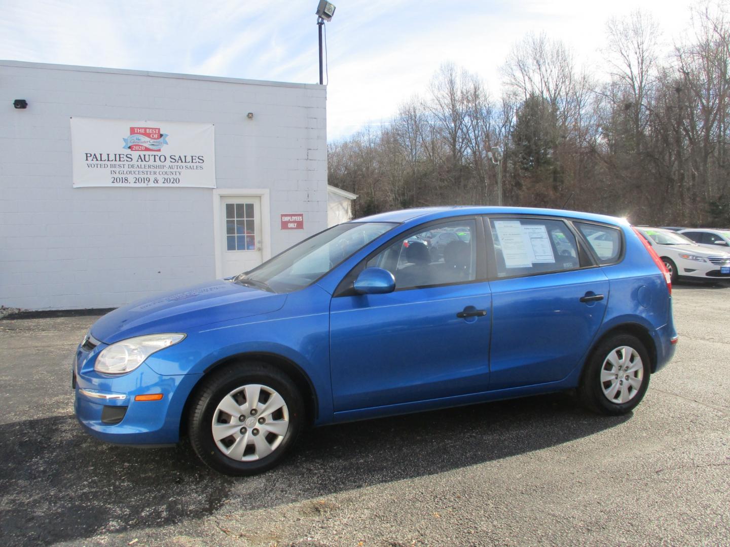 2010 BLUE Hyundai Elantra Touring GLS Automatic (KMHDB8AE2AU) with an 2.0L L4 DOHC 16V engine, 4-Speed Automatic transmission, located at 540a Delsea Drive, Sewell, NJ, 08080, (856) 589-6888, 39.752560, -75.111206 - Photo#1